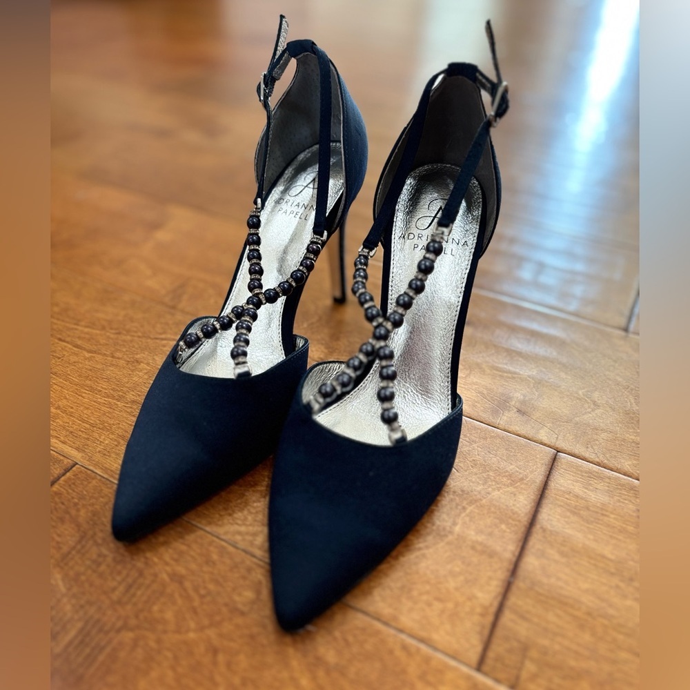 Adrianna Papell Women's Navy Aurora Pump - Picture 3 of 12